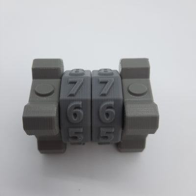 Accessoires de jeux - Compteur de points 2 anneaux (Magic the Gathering - Gloomhaven - Jeux de sociétés)