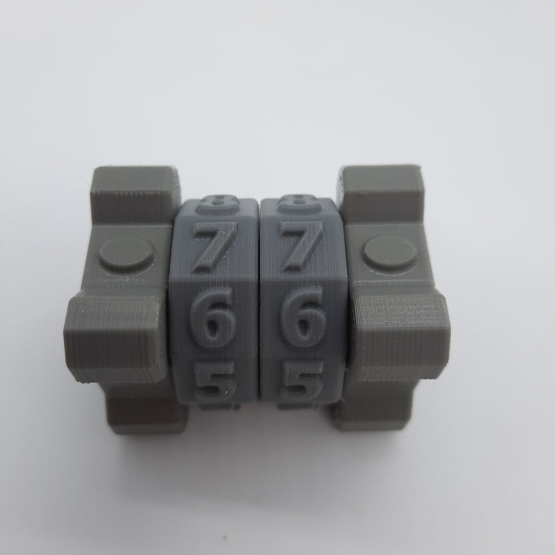 Accessoires de jeux - Compteur de points 2 anneaux (Magic the Gathering - Gloomhaven - Jeux de sociétés)