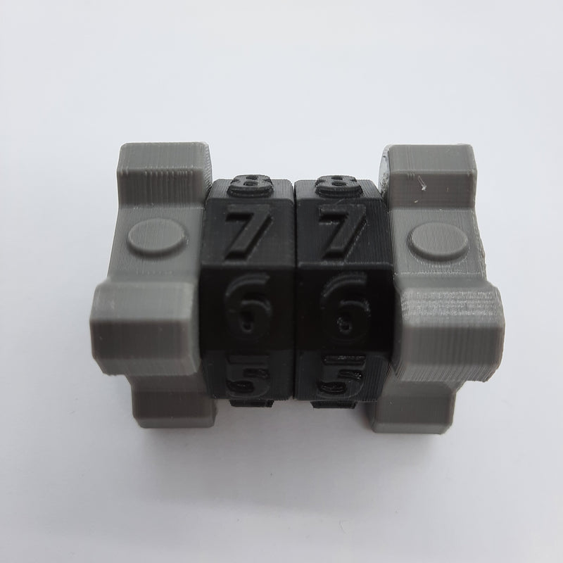 Accessoires de jeux - Compteur de points 2 anneaux (Magic the Gathering - Gloomhaven - Jeux de sociétés)