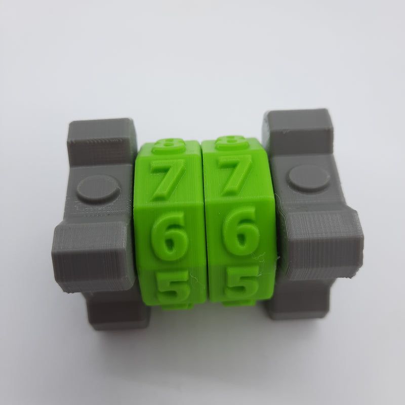 Accessoires de jeux - Compteur de points 2 anneaux (Magic the Gathering - Gloomhaven - Jeux de sociétés)