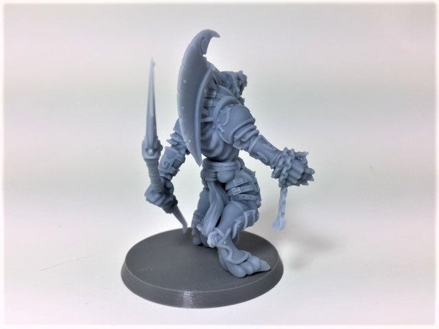 Werewolf Warrior - Grey/Unpainted