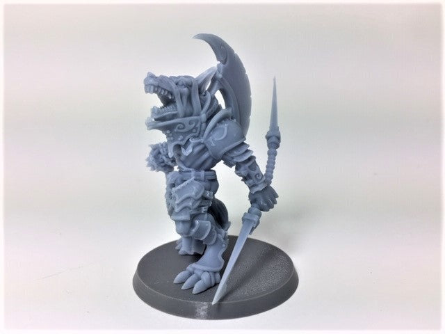 Werewolf Warrior - Grey/Unpainted