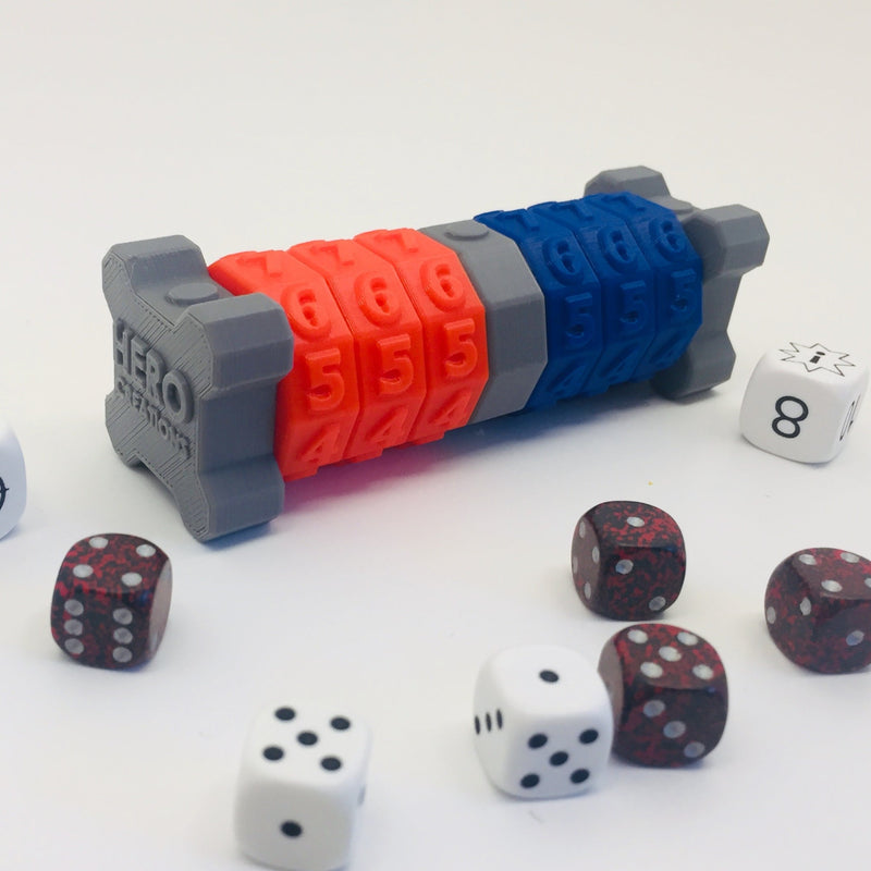 6 rings lifecounter (Magic the Gathering-Gloomhaven-Board games)