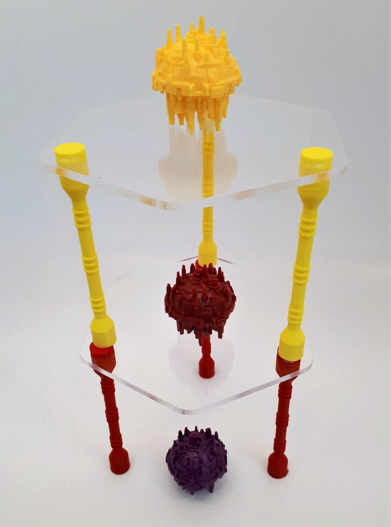 Miniatures stand for board games/role playing games - Compatible with Twilight Imperium 4th edition