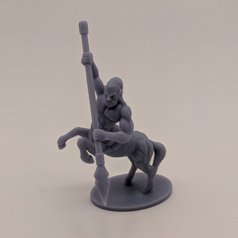 Figurine miniature - Centaure (Centaur) - DnD - Gris/non peint