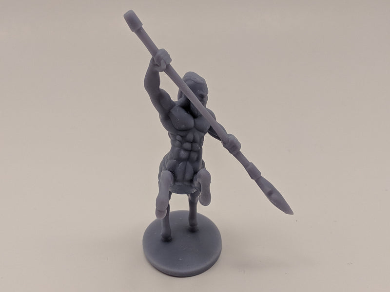 Figurine miniature - Centaure (Centaur) - DnD - Gris/non peint