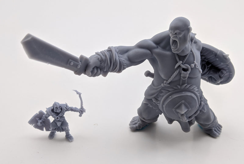 Ogre, Emperor - Gray/Unpainted