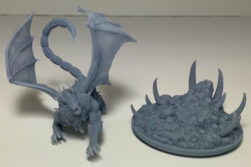 Manticore - Gris/Non peint