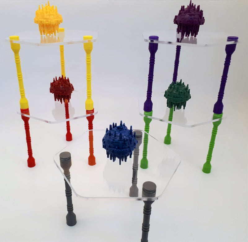 Miniatures stand for board games/role playing games - Compatible with Twilight Imperium 4th edition