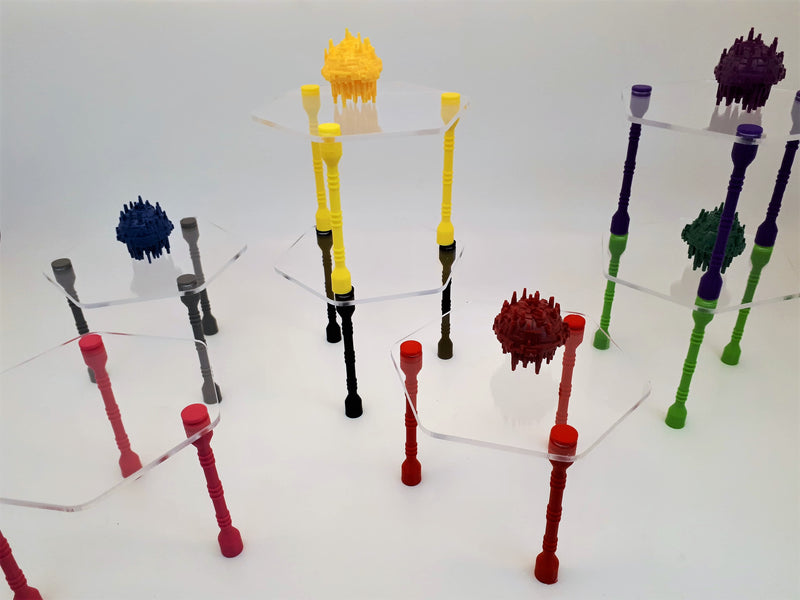 Miniatures stand for board games/role playing games - Compatible with Twilight Imperium 4th edition